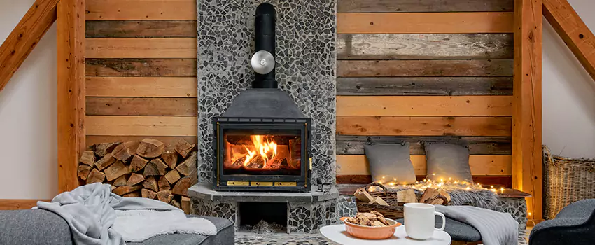 Thelin Hearth Products Direct Vent Gas Stove Fireplace Inspection in Pico Rivera, California